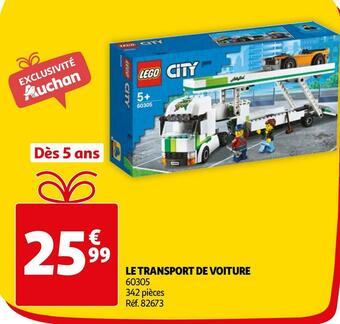 Auchan Le transport de voiture offre