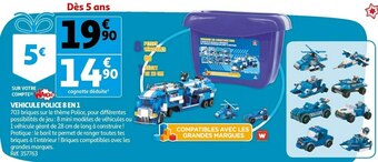 Auchan Vehicule police 8 en 1 offre