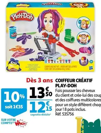 Play-doh coiffeur créatif