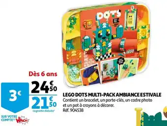 Lego lego dots multi-pack ambiance estivale
