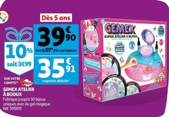 Gemex atelier à bijoux