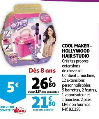 Hollywood cool maker - hair studio