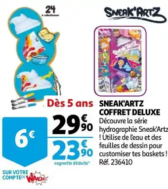 Auchan Sneak'artz sneak'artz coffret deluxe offre