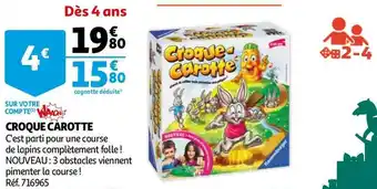 Auchan Croque carotte croque carotte offre