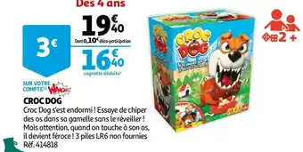 Auchan Croc dog croc dog offre