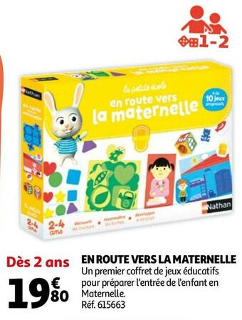 Auchan En route vers la maternelle offre
