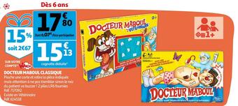 Auchan Docteur maboul classique offre