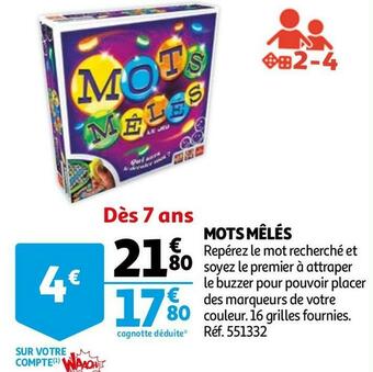 Mots mêlés