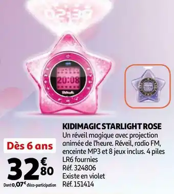 Kidimagic kidimagic starlight rose