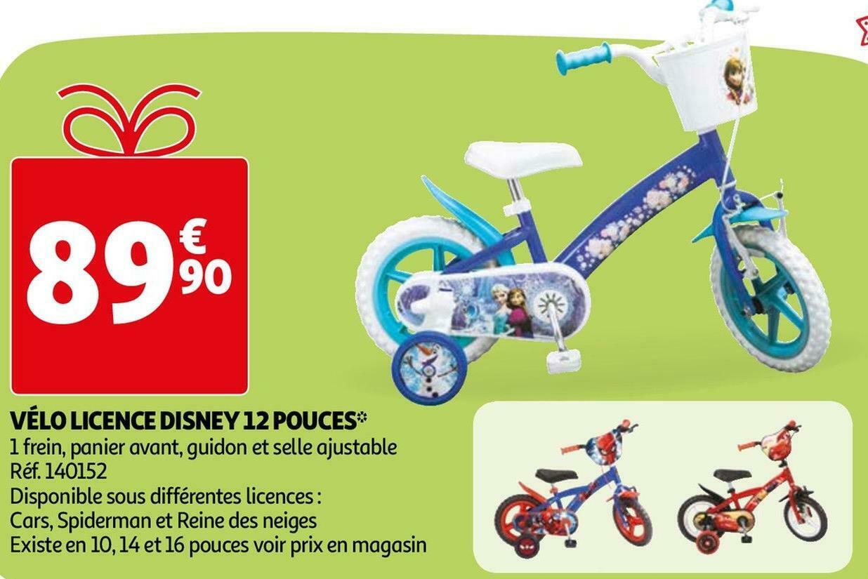 vélo pat patrouille 14 pouces auchan