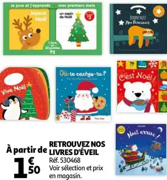 Retrouvez nos livres d'éveil