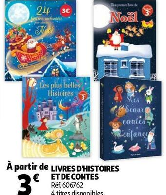 Auchan Livres d'histoires et de contes offre