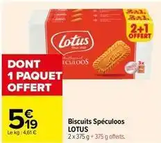 Carrefour Biscottes offre