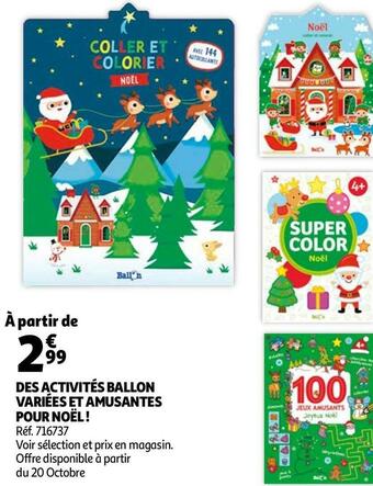 Des activités ballon variées et amusantes pour noël