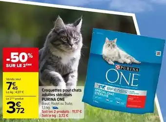 Carrefour Market Croquettes pour chats offre