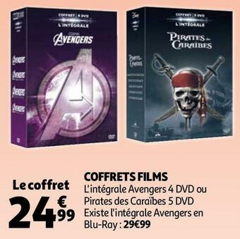Auchan Coffrets films offre