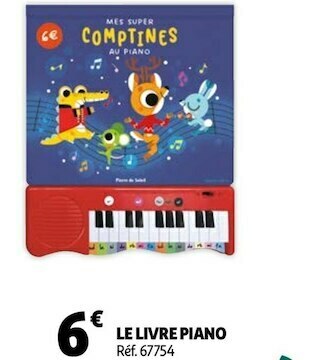 Le livre piano