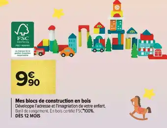 Mes blocs de construction en bois