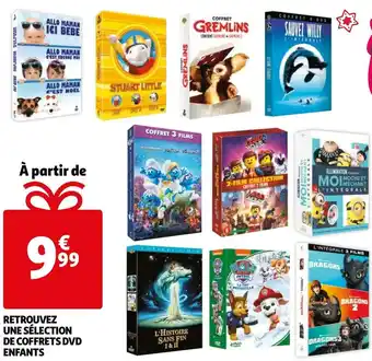 Auchan Retrouvez une sélection de coffrets dvd enfants offre