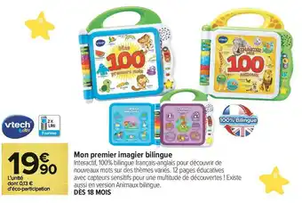 Vtech mon premier imagier bilingue