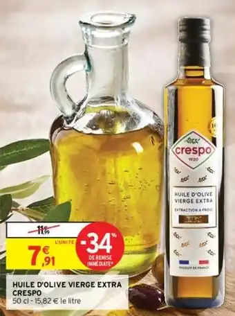 Intermarché Crespo - huile d'olive vierge extra vierge offre