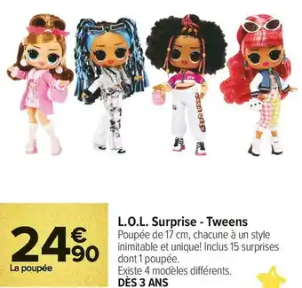 Carrefour Market L.o.l. surprise - tweens offre