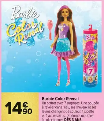 Carrefour Market Barbie barbie color reveal offre