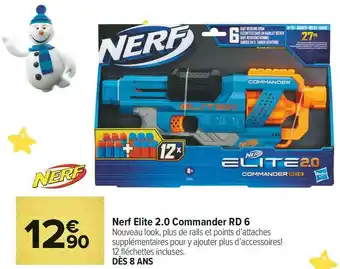 Nerf nerf elite 2.0 commander rd 6