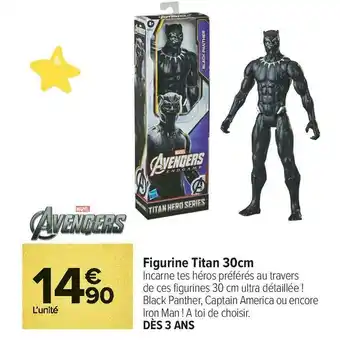 Carrefour Market Figurine titan 30cm offre