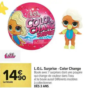 L.o.l. surprise - color change