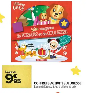 Coffrets activités jeunesse