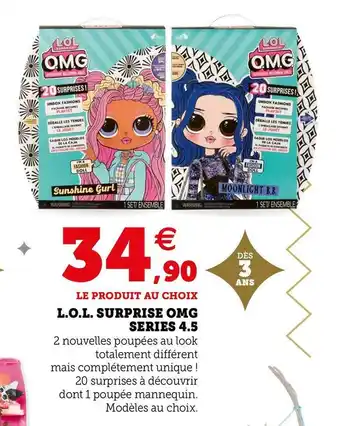 Hyper U L.o.l. surprise omg series 4.5 offre