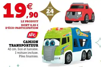 Camion transporteur