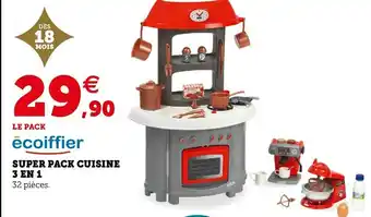 Hyper U Super pack cuisine 3 en 1 offre