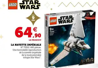 Hyper U Lego la navette impériale offre