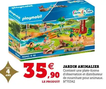 Hyper U Jardin animalier offre