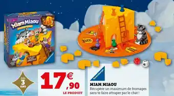 Hyper U Miam miaou offre