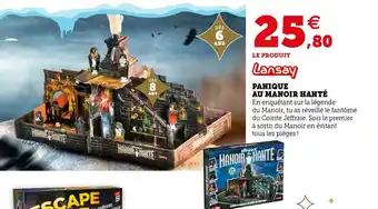 Hyper U Lansay panique au manoir hanté offre