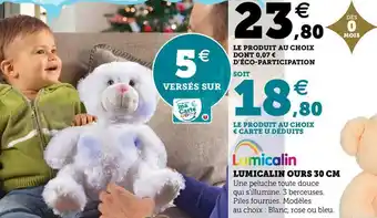 Lumicalin ours 30 cm