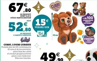Cubby, l’ours curieux