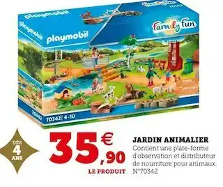 Super U Jardin animalier offre