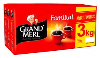 Carrefour GRAND' MÈRE Café moulu Familial Maxi Format offre