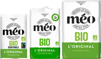 Carrefour MÉO SUR TOUS LES CAFÉS BIO offre