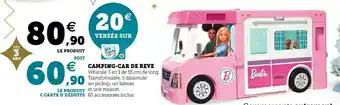 Barbie camping-car de reve