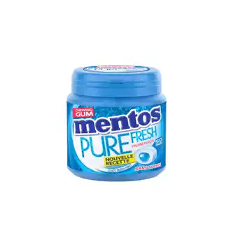 Carrefour MENTOS Chewing-gum Pure Fresh offre