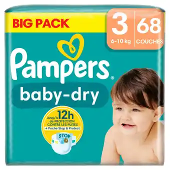 Carrefour PAMPERS Couches Big Pack offre