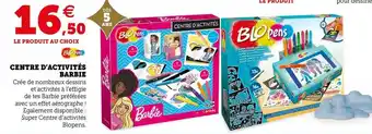 Barbie centre d’activités