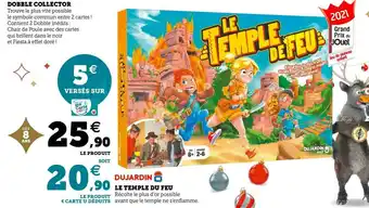 Super U Dujardin le temple du feu offre