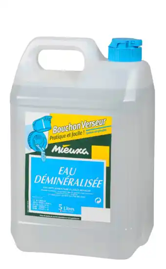 Carrefour MIEUXA Eau déminéralisée 5L offre