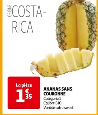 Auchan Supermarché ANANAS SANS COURONNE offre